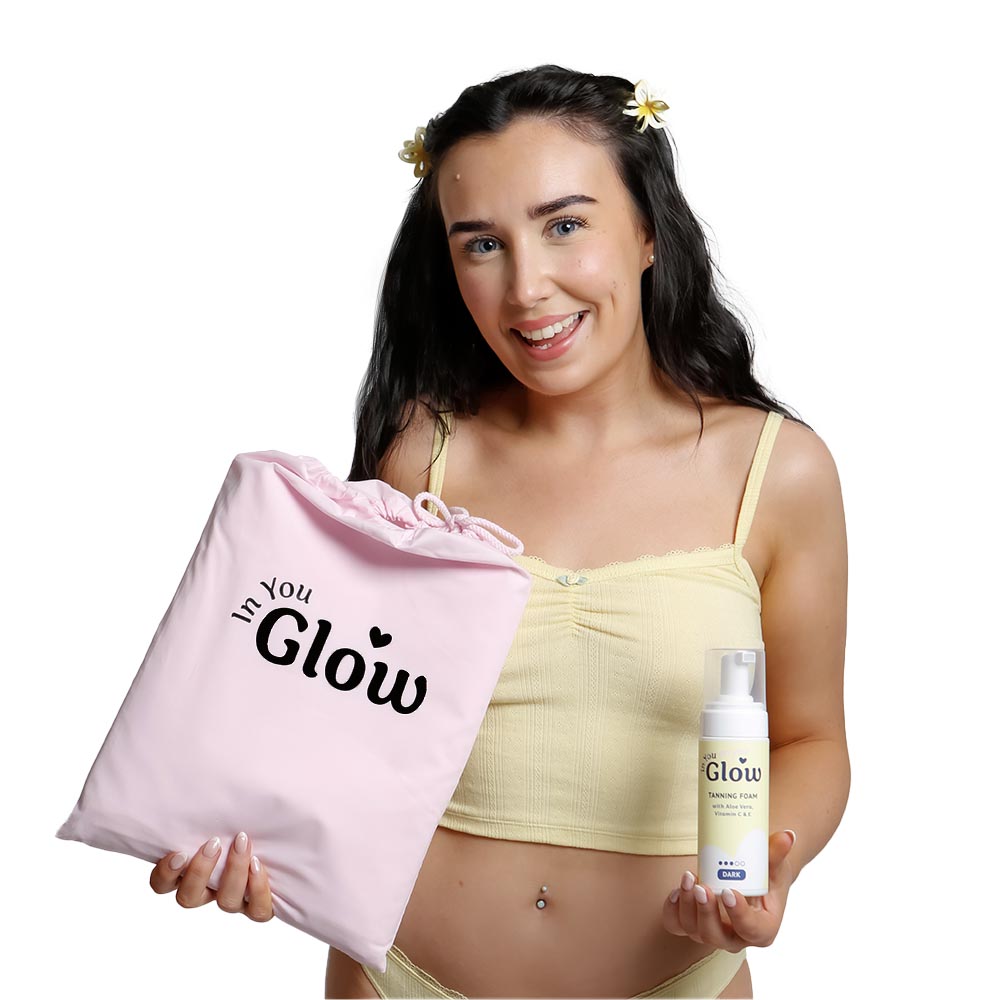 Glow to Sleep Tanning Bundle - Tanning Bag & Self Tan Set