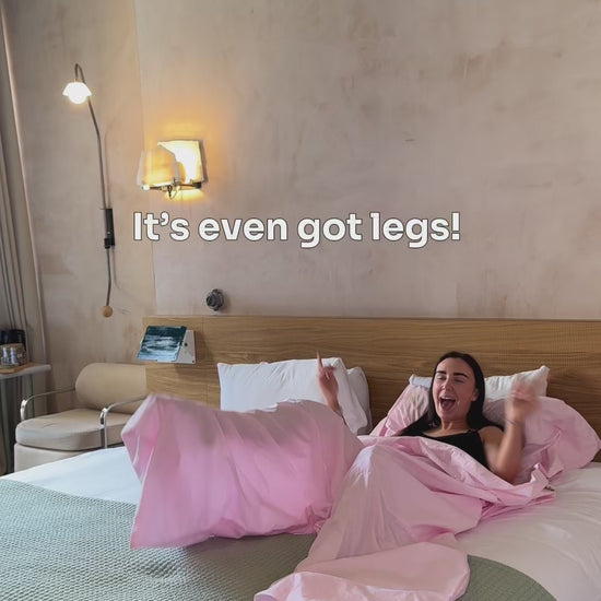 Self Tanning bag with legs